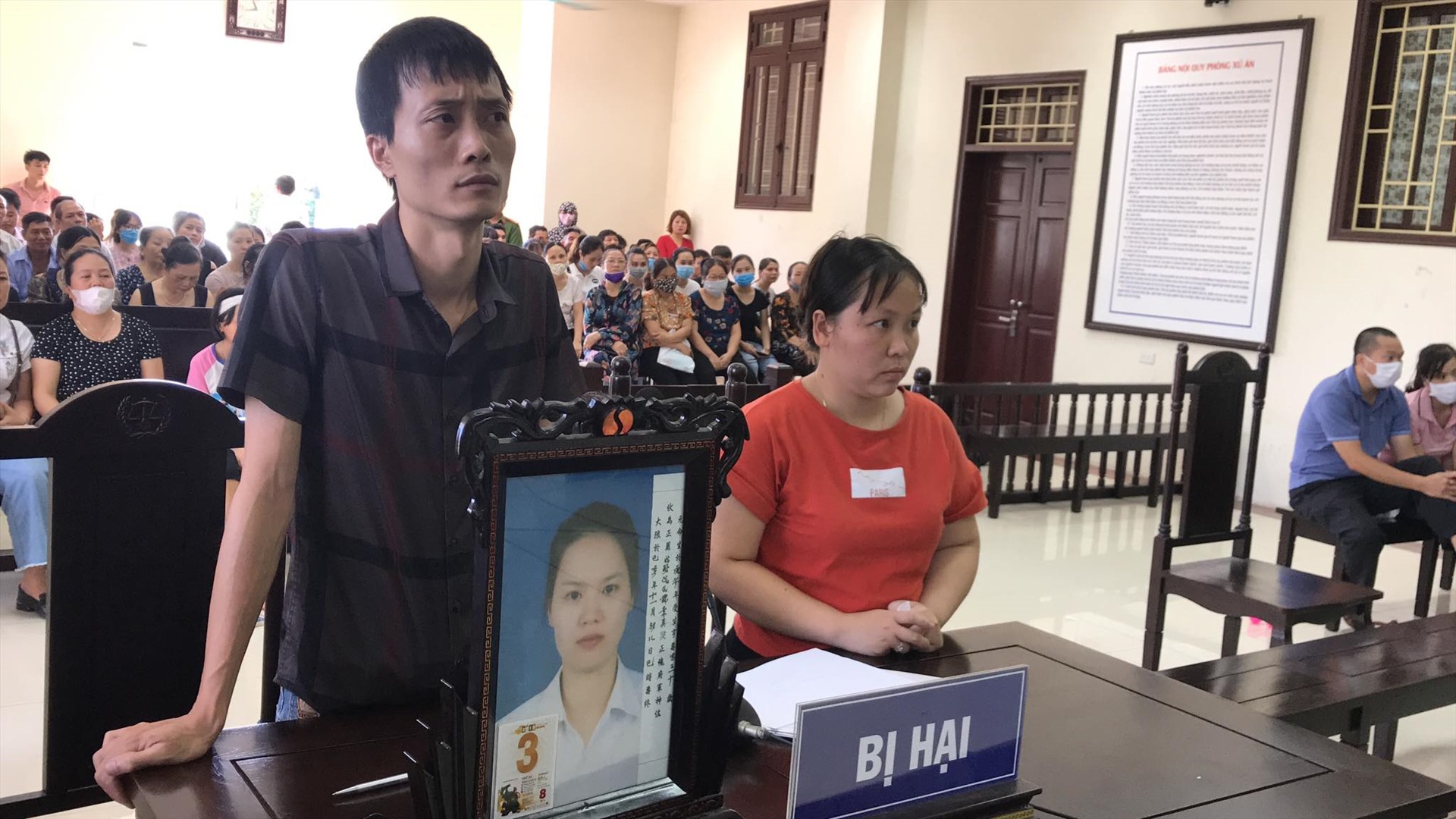 Bị hại là gia đình chị N.T.H và