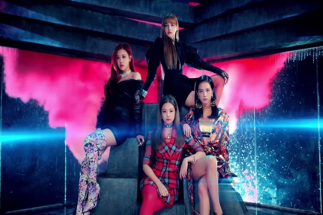 BlackPink gom thêm kỷ lục mới với các bản hit cũ. Ảnh: Cắt từ clip