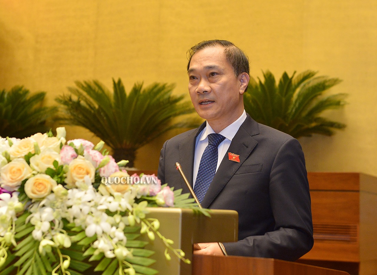 Ủy viên Ủy ban Thường vụ Quốc hội, Chủ nhiệm Ủy ban Kinh tế của Quốc hội Vũ Hồng Thanh. Ảnh: Quốc hội