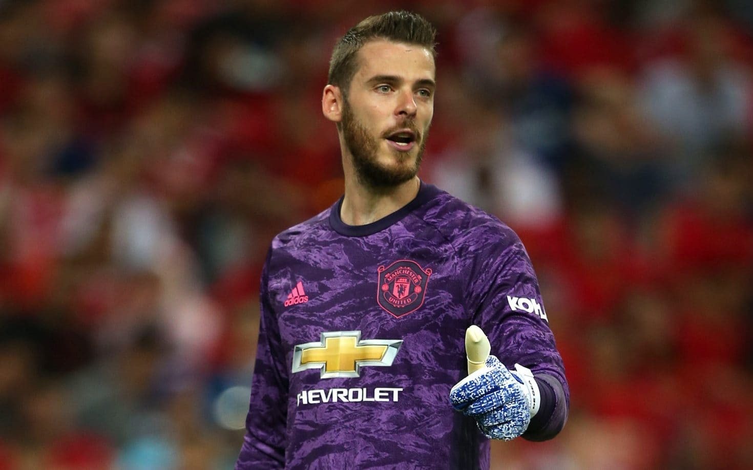 De Gea đang có một số vấn đề về tâm lý. Ảnh: Getty.