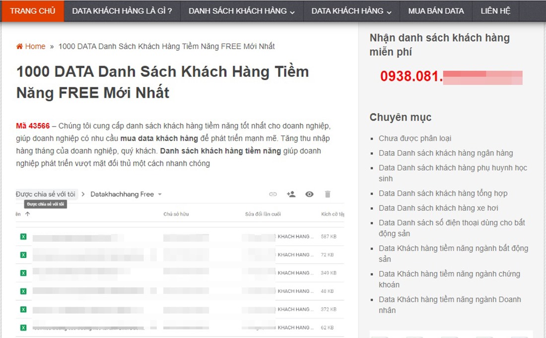 Không xử nghiêm nên tình trạng rao bán thông tin cá nhân khách hàng càng diễn biến phức tạp. Ảnh: Thế Lâm.