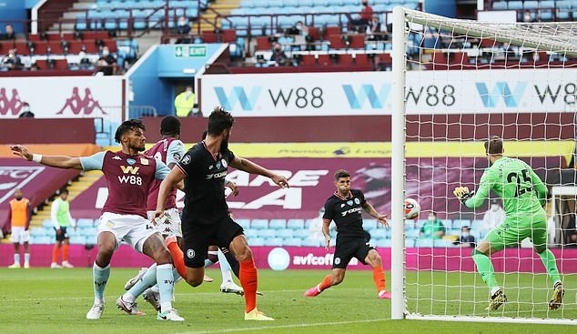 Bàn thắng của Pulisic. Ảnh: Getty.