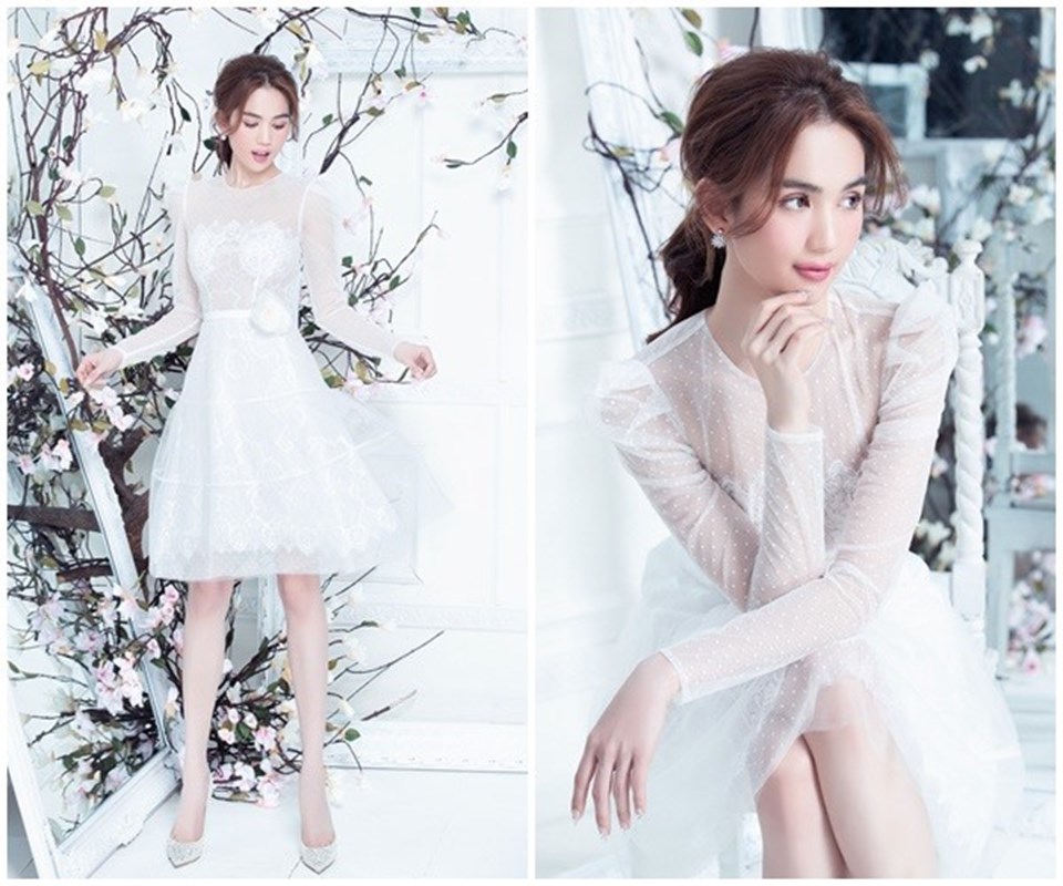 Ngọc Trinh thả dáng trong những thiết kế nữ tính. Ảnh:Mr AT Ngọc Trinh thả dáng trong những thiết kế nữ tính. Ảnh:Mr AT