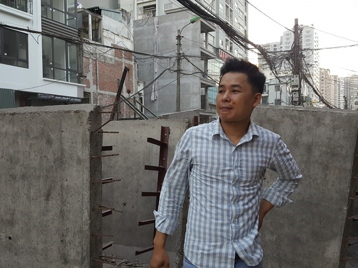 Anh Lê Đăng Khoa mong muốn dự án cải tạo, mở rộng đường Vũ Trọng Phụng sớm hoàn thành.