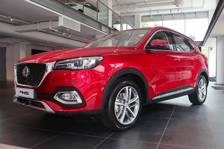 Crossover hạng C MG HS sắp ra mắt tại thị trường Việt Nam. Ảnh: Whatcar.vn