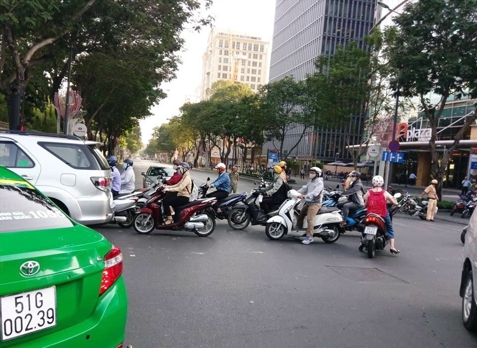 Hàng loạt tuyến đường khu trung tâm TPHCM sẽ cấm xe lưu thông vào ngày 28.6. Ảnh: M.Q Hàng loạt tuyến đường khu trung tâm TPHCM sẽ cấm xe lưu thông vào ngày 28.6. Ảnh: M.Q