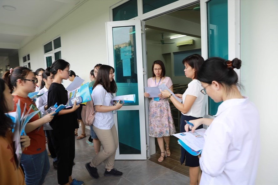 Kỳ thi lớp 10 sẽ diễn ra trong 2 ngày 17-18.7. Ảnh: Hải Nguyễn.