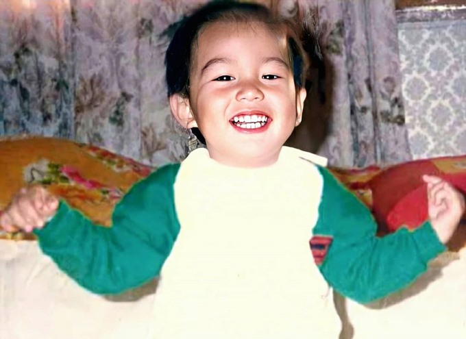 Lee Min Ho mang vẻ tươi sáng từ nhỏ. Ảnh: Naver