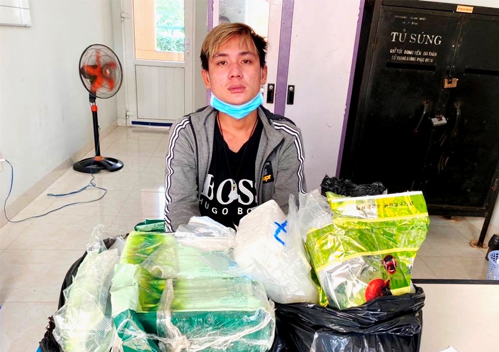 Đối tượng Chan Toung . Ảnh: Công an An Giang cung cấp