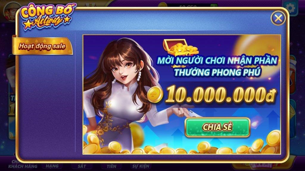 Những lời quảng cáo hấp dẫn người chơi trên các game online.