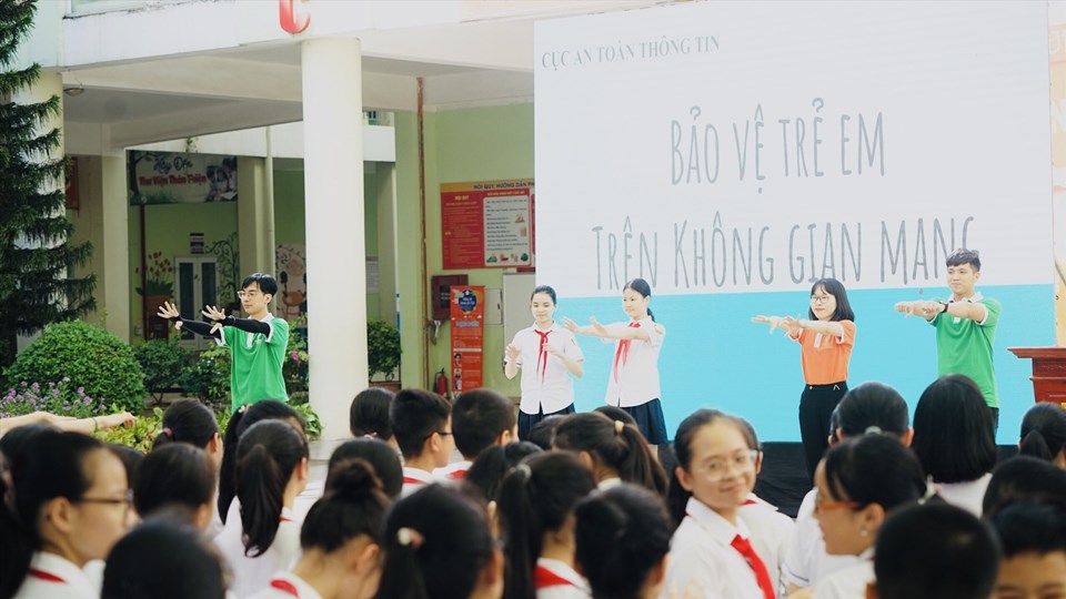 Các hoạt động trong chương trình. Ảnh AT Các hoạt động trong chương trình. Ảnh AT