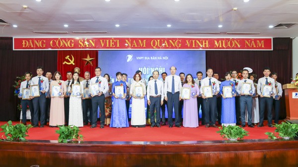 Hình ảnh tại Hội nghị. Ảnh: CĐ VNPT