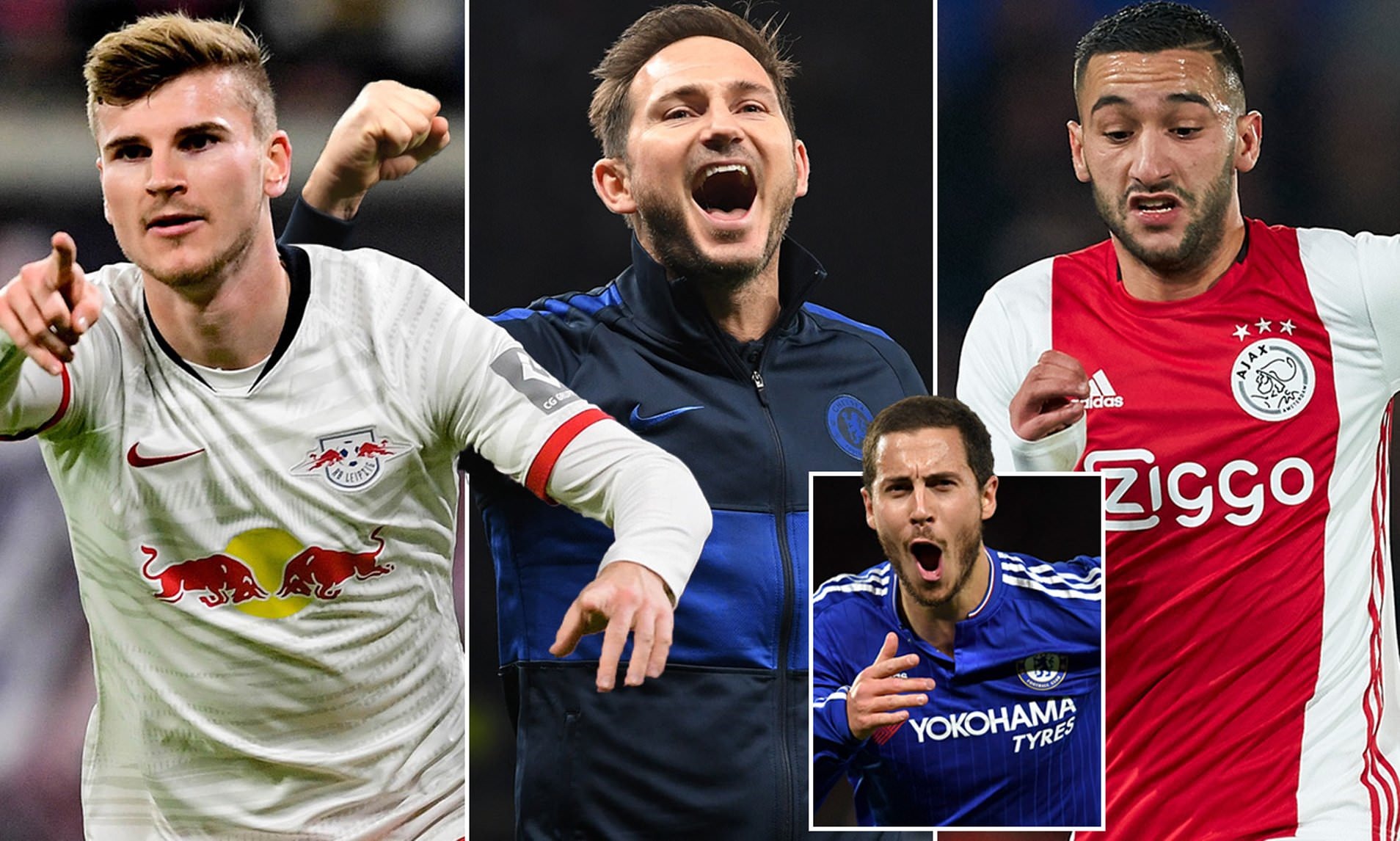 Lampard đã tìm ra những nhân tố đủ tầm thay thế Hazard. Ảnh: Daily Mail