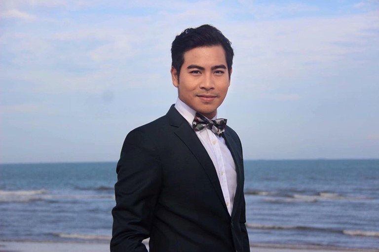 Thanh Bình cho biết anh đã cố gắng hoàn thành vai diễn hậu chấn thương. Ảnh: NSCC