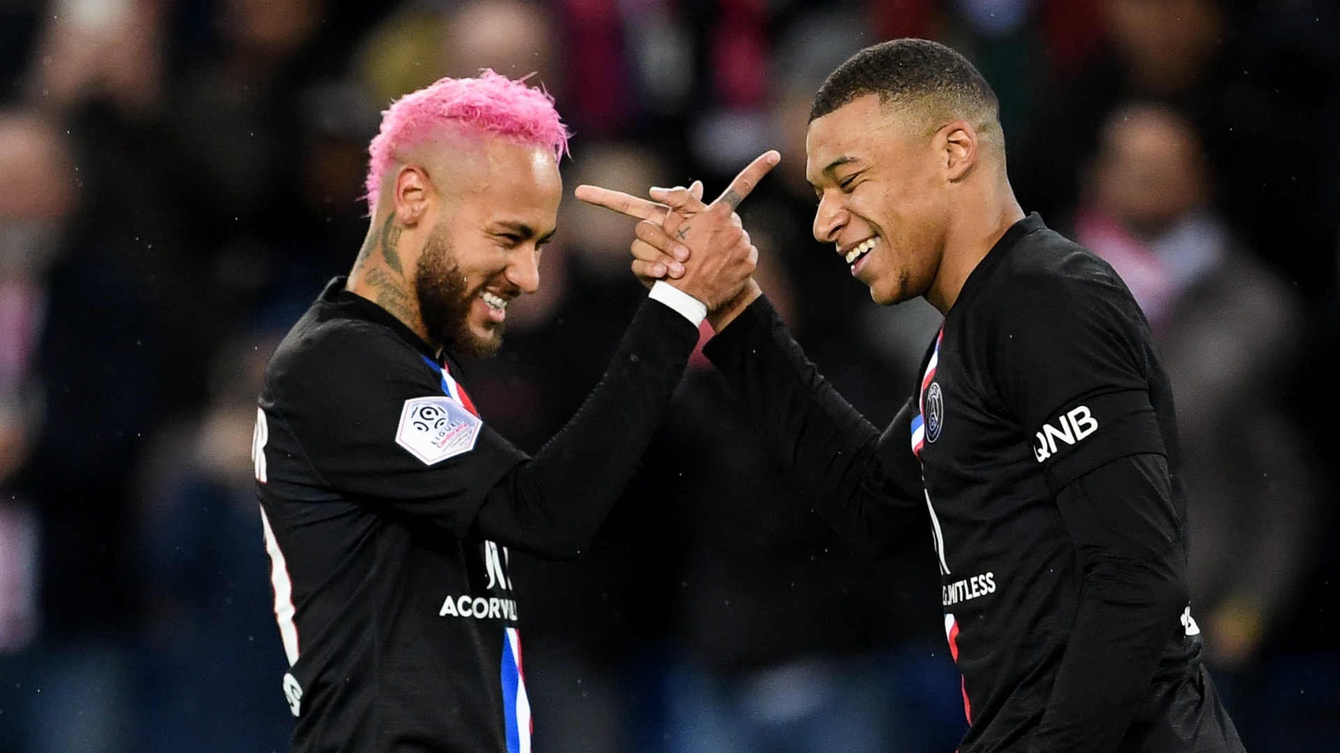 Neymar và Mbappe. Ảnh: Goal.