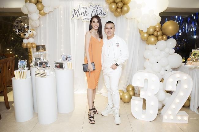 Người mẫu Anh Thư cũng góp mặt tại buổi tiệc. Ảnh:NSCC