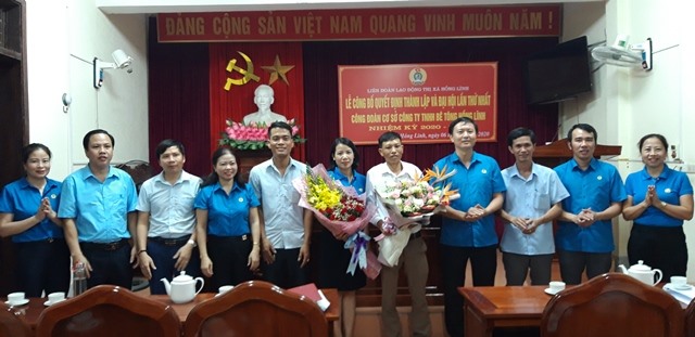 Thành lập CĐCS