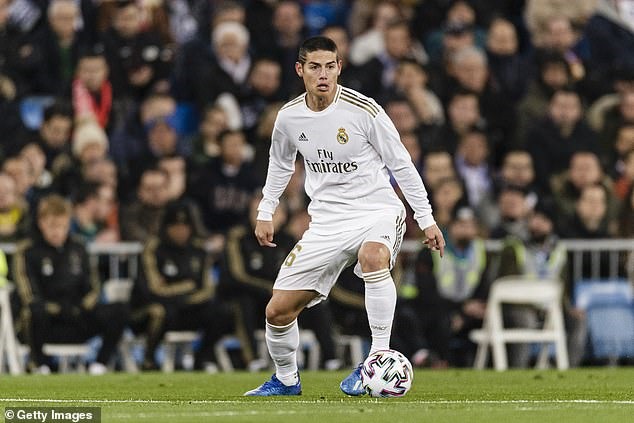 James Rodriguez có nên về M.U hiện tại? Ảnh:Getty