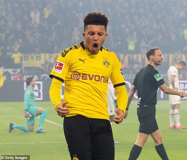 Jadon Sancho. Ảnh: Getty.