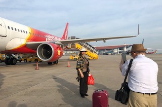 Trong số những hãng hàng không tham gia kích cầu du lịch, Vietjet là hãng hàng không được nhiều du khách lựa chọn khi đi du lịch. Ảnh: TT