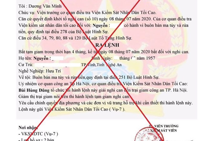 Nhận “lệnh bắt tạm giam” trên Zalo, cụ ông mất 120 triệu đồng nhan lenh bat tam giam tren zalo cu ong mat 120 trieu dong