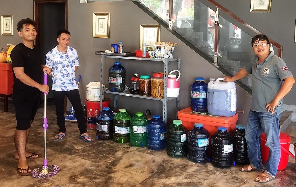 Chị Nguyễn Thanh Bình, thành viên nhóm cho biết: “Phương pháp làm IMO dễ thực hiện, tôi học và làm chỉ trong 1 tuần là có thể sử dụng vào mọi hoạt động trong gia đình”.
