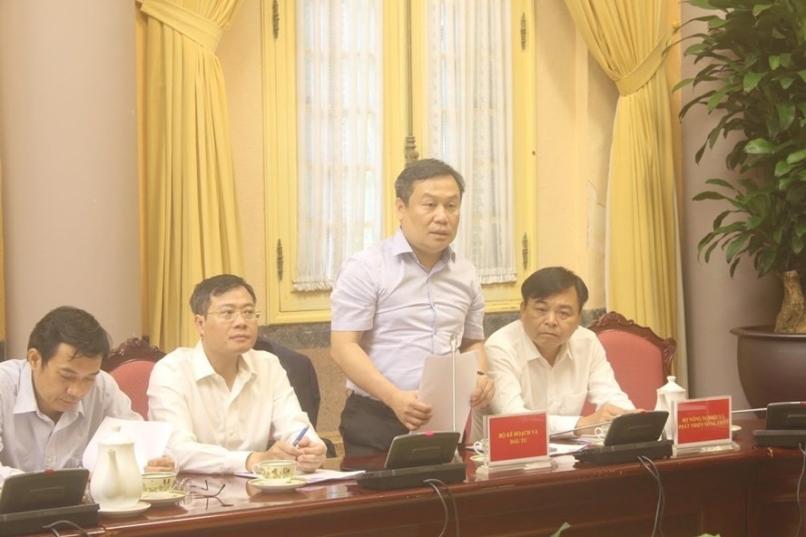 Thứ trưởng Bộ Kế hoạch và Đầu tư Vũ Đại Thắng. Ảnh T.Vương