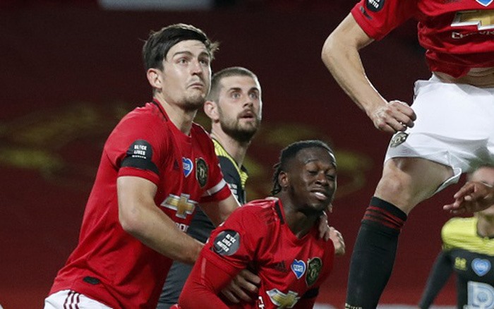 Tinh huống để thua của M.U. Ảnh: Sky Sports.