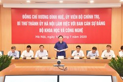 Xây dựng Hà Nội trở thành trung tâm nghiên cứu khoa học dẫn đầu của cả nước
