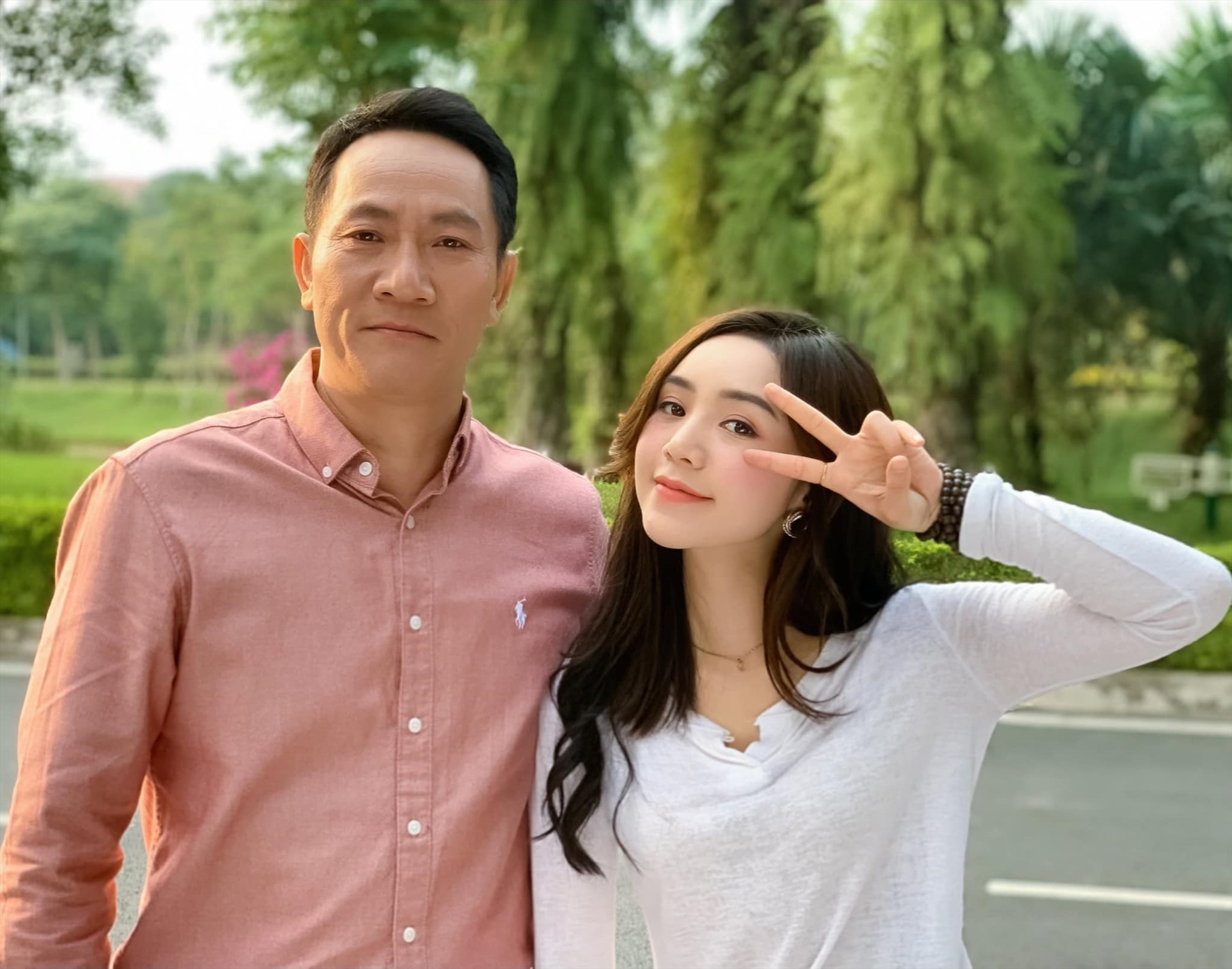 NSƯT Hoàng Hải và nữ diễn viên Quỳnh Kool. Ảnh: NVCC.