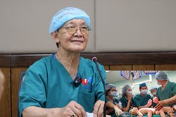 GS.BS Trần Đông A: "Phẫu thuật thành công, hai bé có thể đi lại"