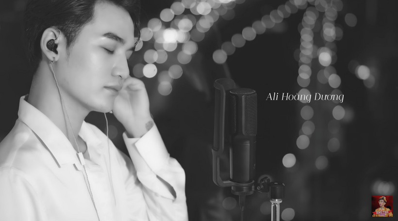 Ali Hoàng Dương cũng thể hiện cảm xúc bản hit của Dương Triệu Vũ. Ảnh: NSCC