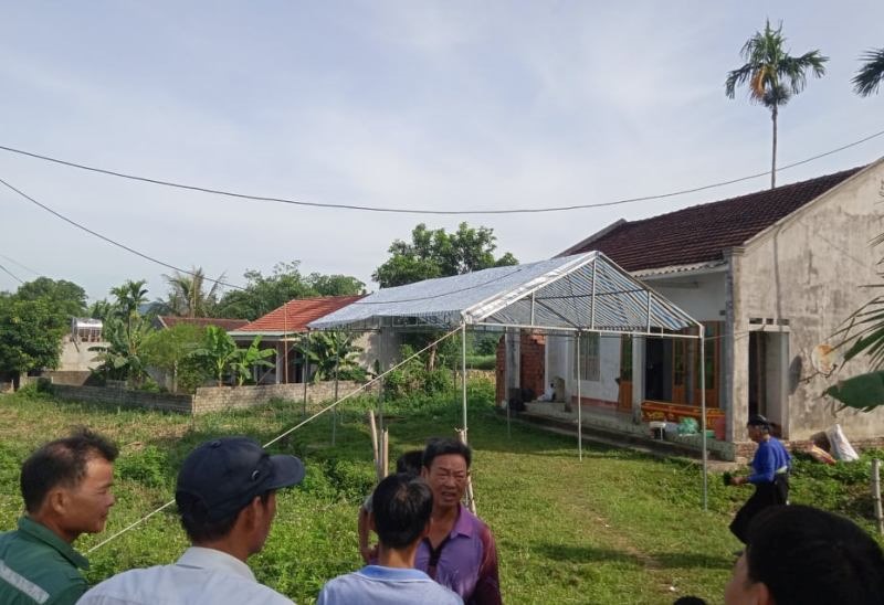Ngôi nhà nơi phát hiện sự việc. Ảnh: Người dân cung cấp