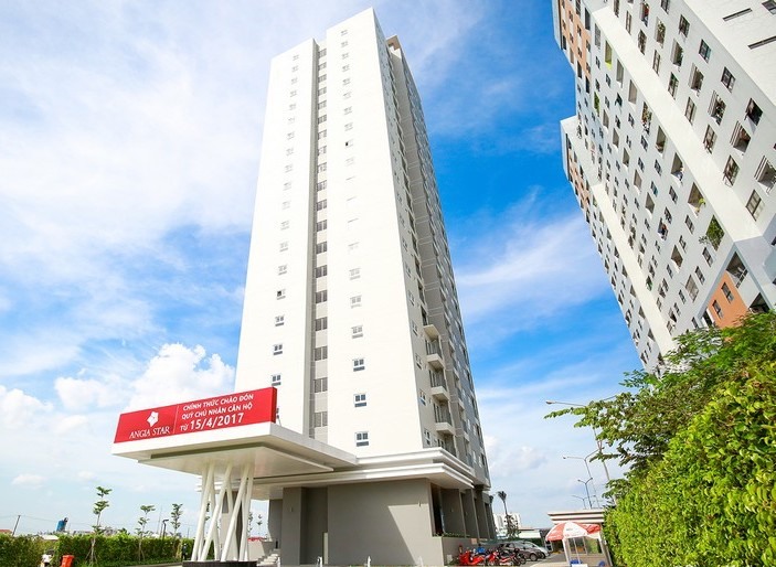Nhận căn hộ từ năm 2017 đến nay cư dân của An Gia Star vẫn chưa nhận được sổ. Ảnh: Duy Quang