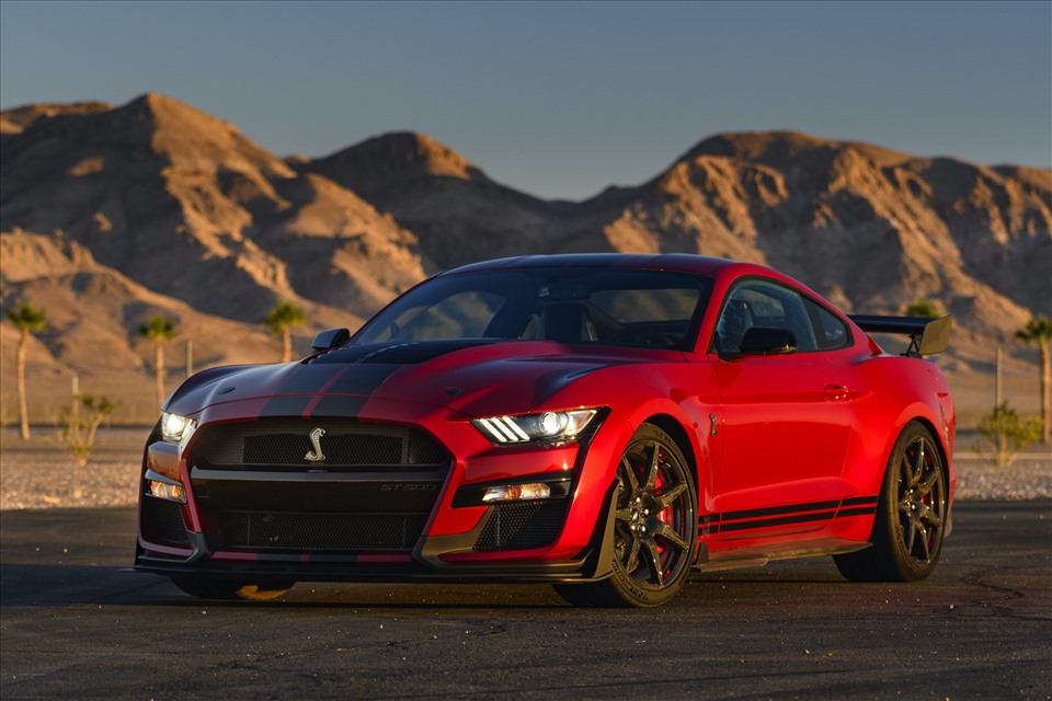 Mustang Shelby GT500 2020 là chiếc “ngựa hoang” mạnh và nhanh nhất mà Ford từng sản xuất. Ảnh: Ford