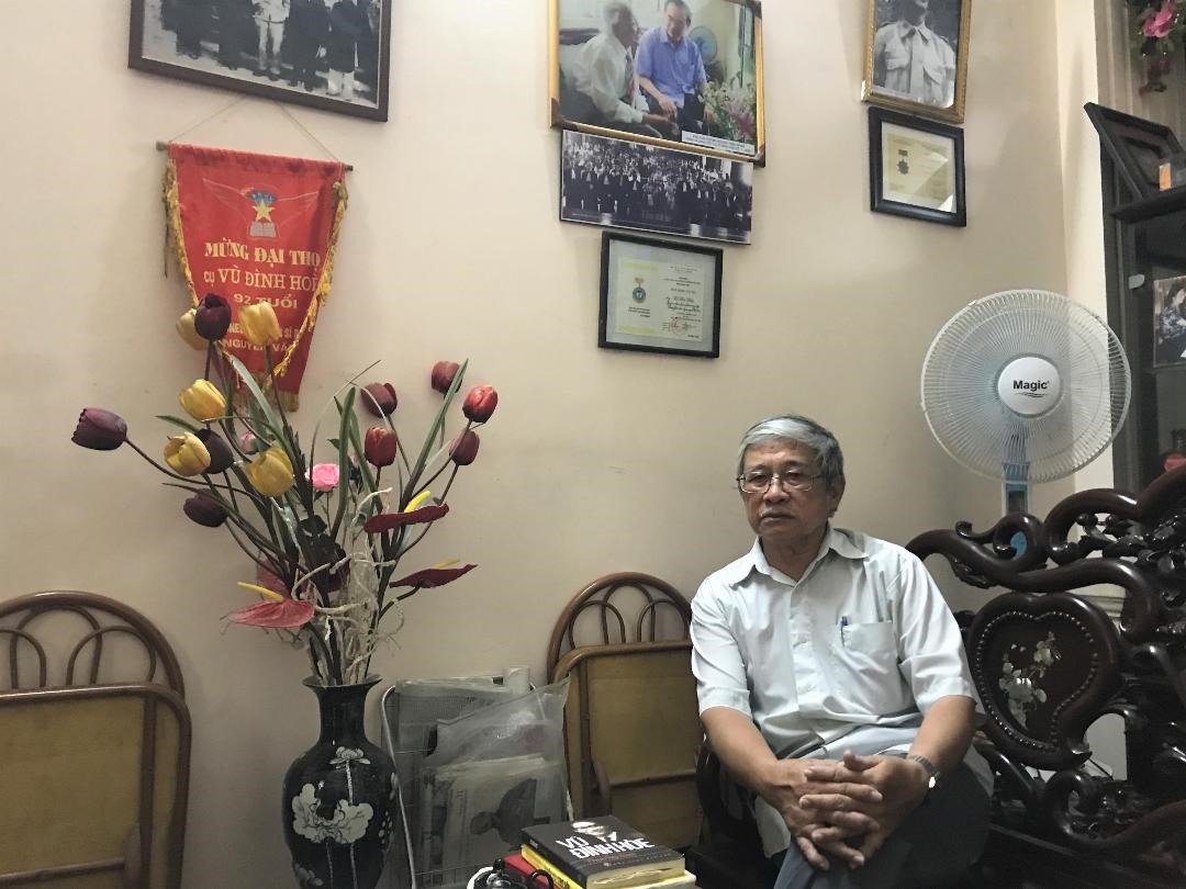 Nhà giáo Vũ Thế Khôi.