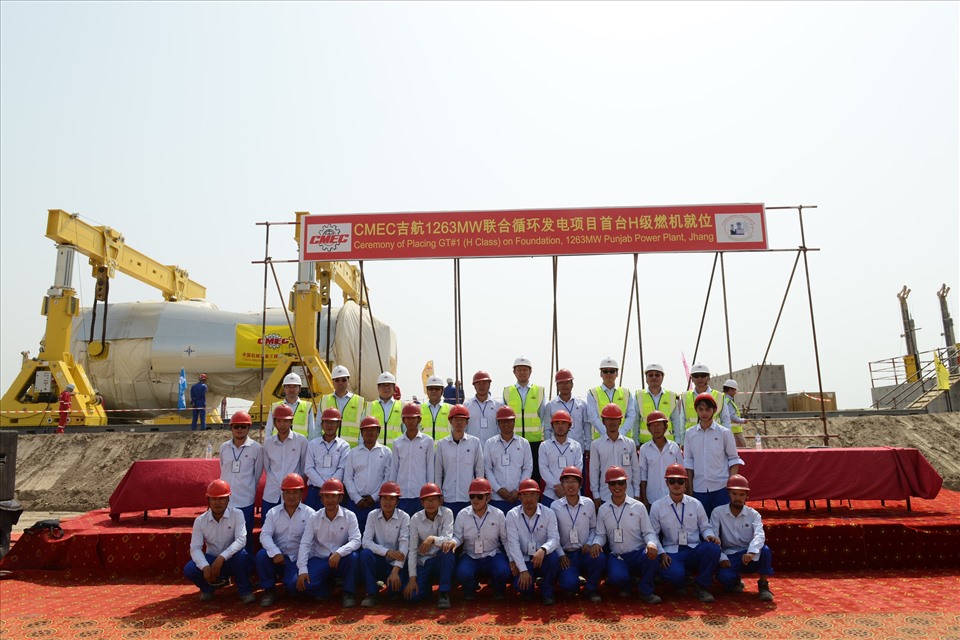 Công trình Dự án Điện khí Punjab 1263MW.