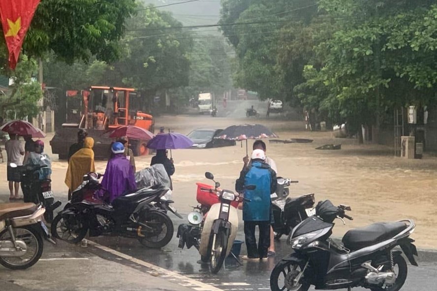 Mưa lũ, sạt lở đất ở Hà Giang gây thiệt hại nghiêm trọng về người và tài sản. Ảnh: Minh Chuyên