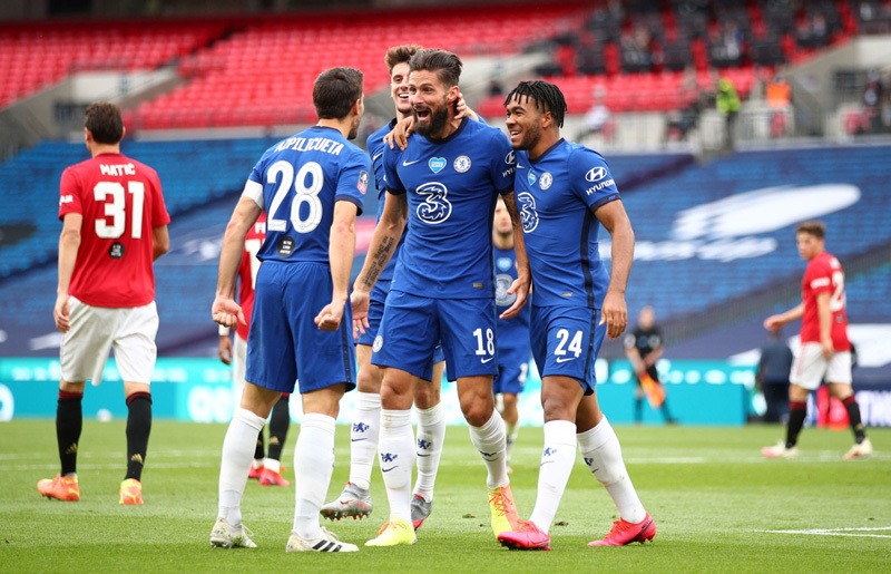 Chelsea vừa hạ M.U tại bán kết FA Cup. Ảnh: Getty.