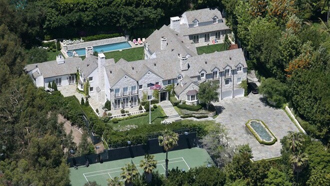 Căn biệt thự của nam tài tử ở Beverly Hills