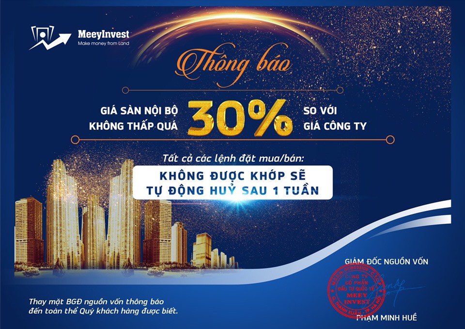 Nhà đầu tư chỉ được bán điểm Mey với giá sàn không thấp hơn 30% so với giá của công ty. Ảnh: Chụp màn hình