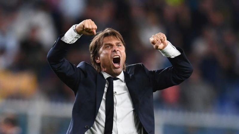 Conte được biết đến là một huấn luyện viên có cá tính mạnh. Ảnh: Getty