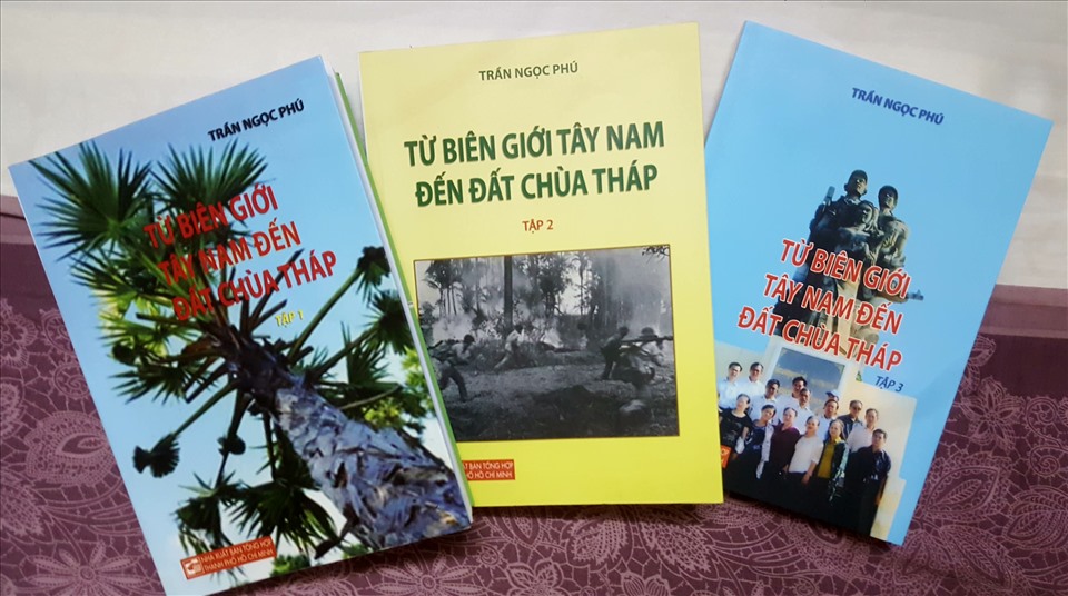 Bộ sách “Từ biên giới Tây Nam đến đất Chùa Tháp”.