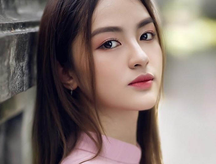 Nhan sắc nổi bậc của Hà My. Ảnh: Sen Vàng