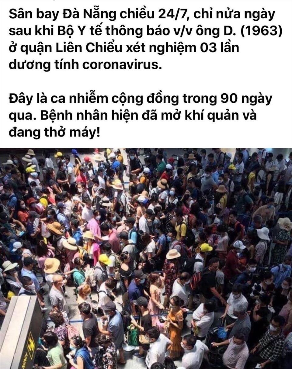Thông tin chia sẻ trên mạng là hoàn toàn bịa đặt, không có căn cứ. Ảnh: Hữu Long