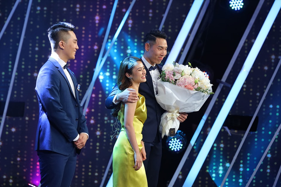 Nữ chính Người ấy là ai và chàng tuyển thủ bóng rổ nên duyên. Ảnh: Vie