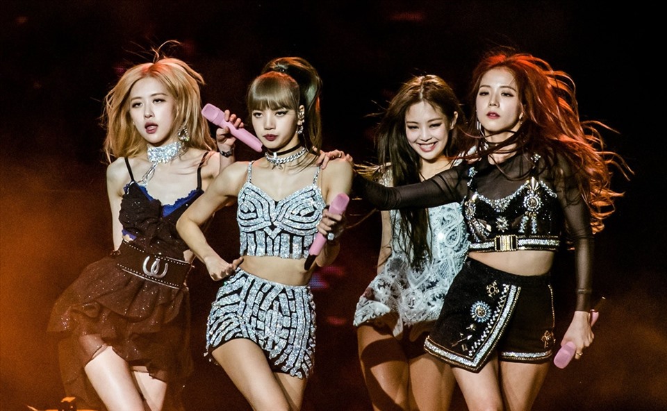 Blackpink có 5 kỉ lục. Ảnh: Cắt từ clip