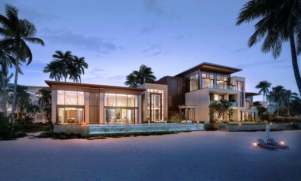 Phối cảnh Dinh thự Tổng tống – Presidential Villa