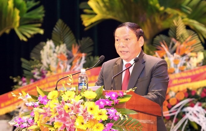 Tân Thứ trưởng Bộ Văn hóa, Thể thao và Du lịch Nguyễn Văn Hùng. Ảnh TTXVN