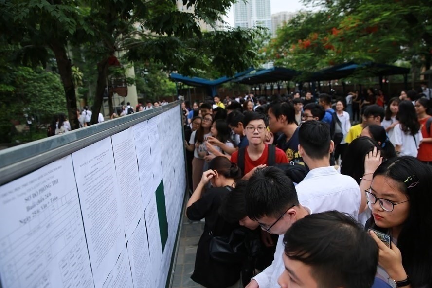 Từ ngày 27.7, nhiều địa phương sẽ công bố điểm thi vào lớp 10 năm học 2020-2021. Ảnh: Hải Nguyễn